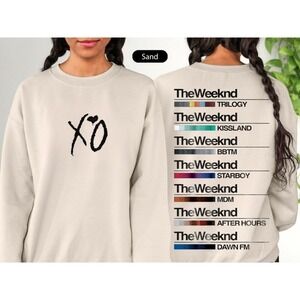 The Weeknd Retro 90s 2 Sided Sweatshirt